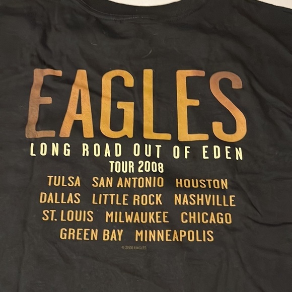 Eagles 2008 tour Tshirts (2). Size XL - Picture 2 of 6